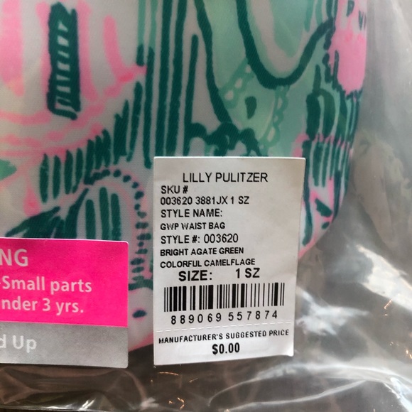 Lilly Pulitzer GWP Waist Bag - Camelflage - Picture 6 of 8